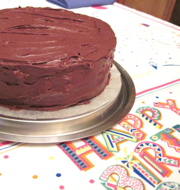 Carrie's Chocolate Birthday Cake for 2010 2