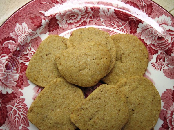 Maple Sugar Pecan Shortbread Cookies