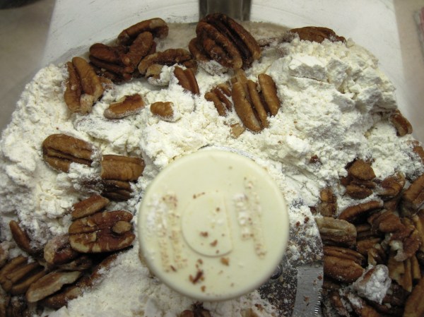 Pecans and flour