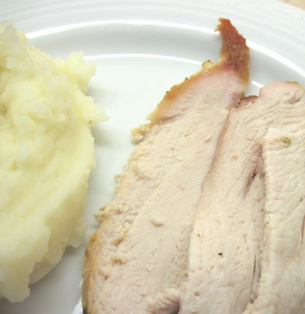 Turkey and mashed potatoes