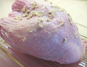 turkey breast ready for the oven