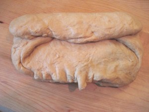 roll up first long side