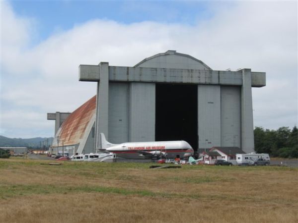 blimp hanger and pregnant guppy