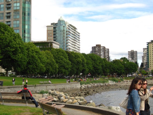 English Bay with Sylvia