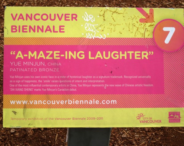 Sign for A-Maze-ing Laughter