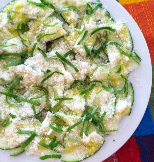 Zucchini Carpaccio