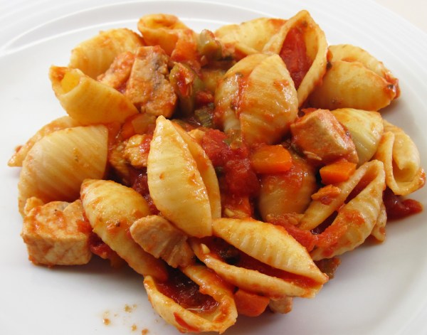 Sicilian Swordfish Ragu