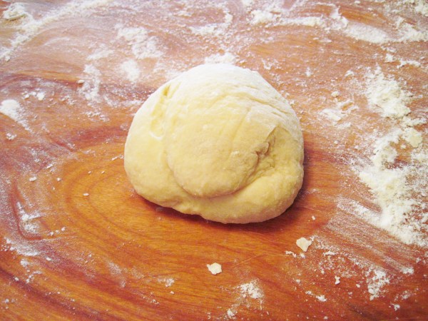 Kneaded pasta dough