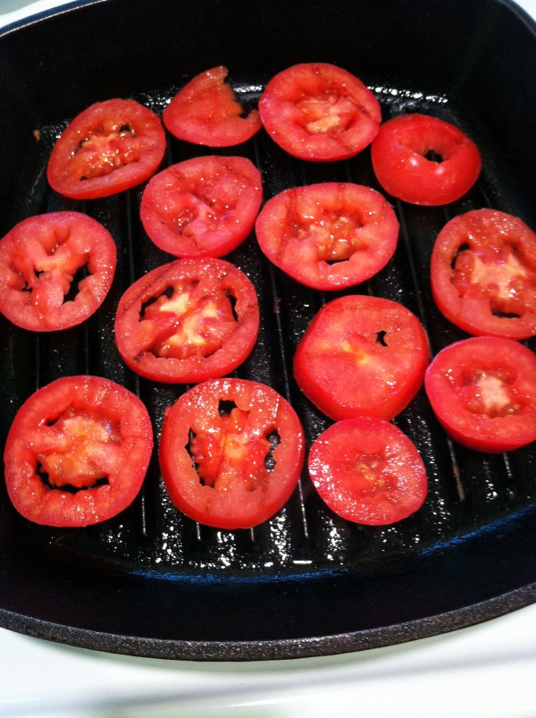 Grilled tomatoes