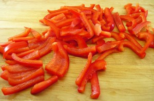 red peppers