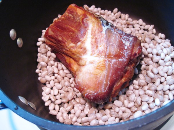 Add water and simmer