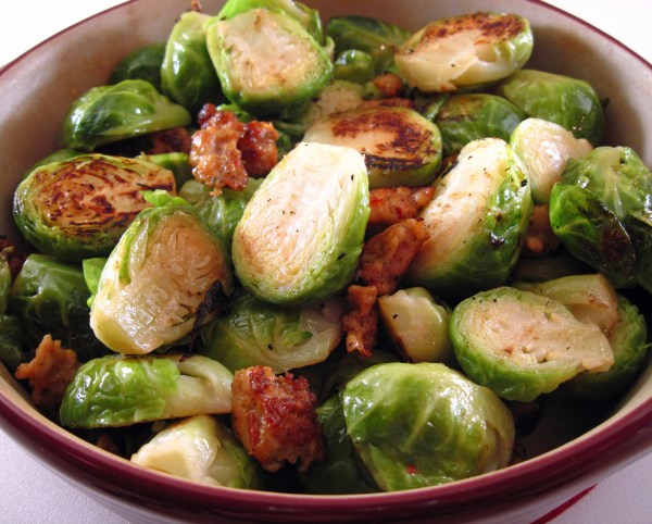 Brussels Sprouts with Sausage