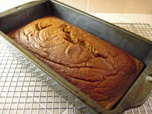 Maple Sweetened Pumpkin Bread