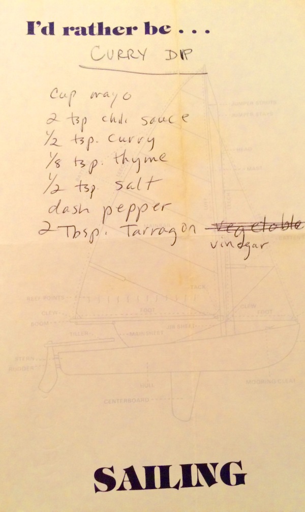 Recipe for Curry Dip