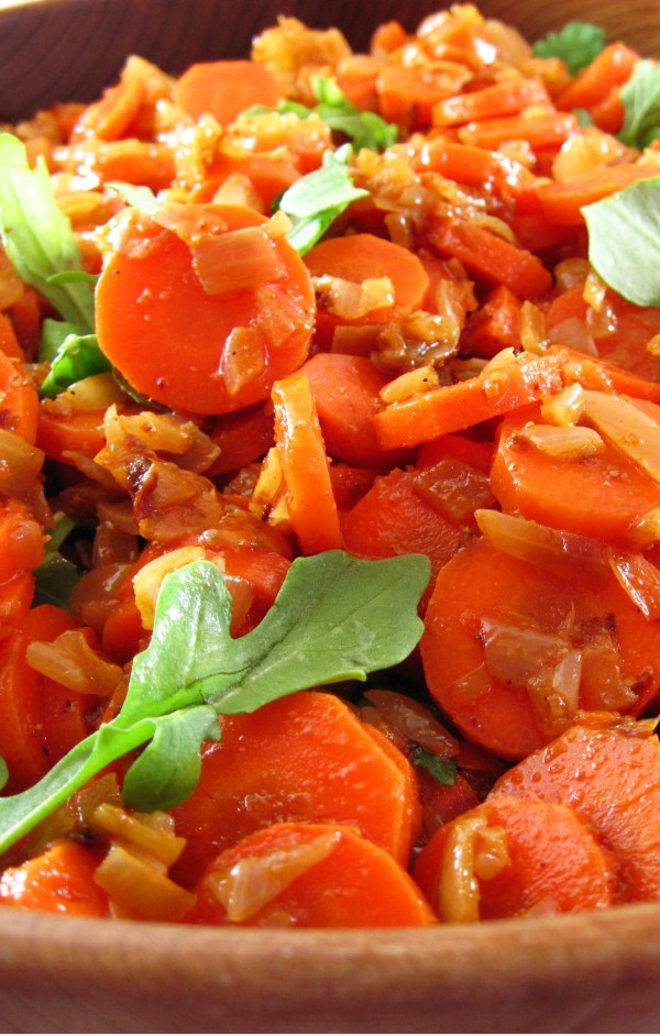 Spicy Carrot Salad tall