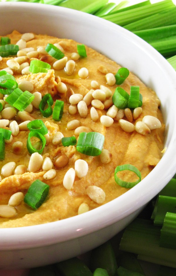 Hummus with Smoked Paprika tall