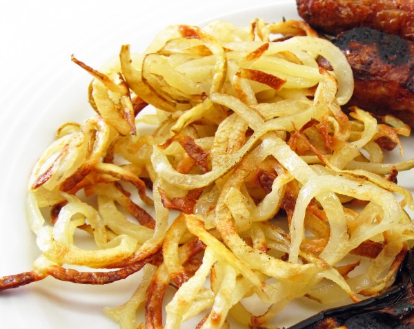 Oven baked spiral cut potatoes