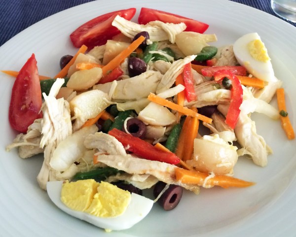 Chicken Salad Nicoise Square