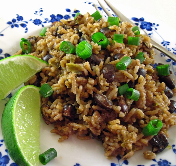Cuban-Style Black Beans and Rice