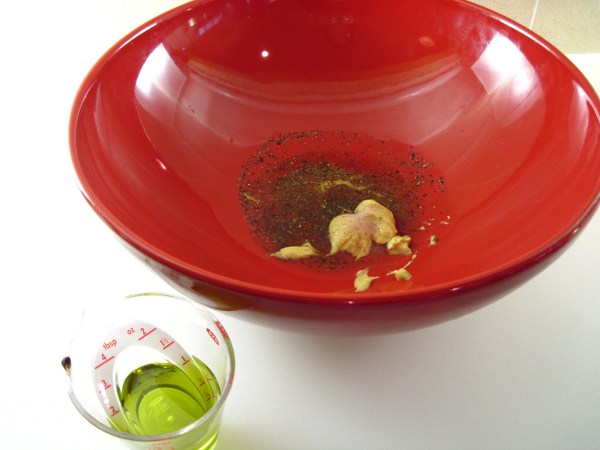 Ingredients for dressing