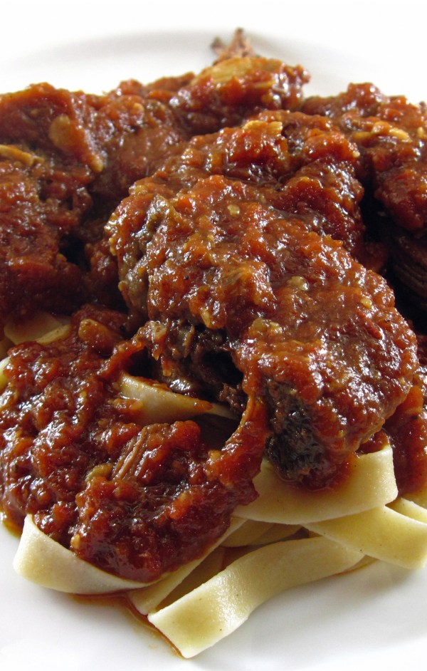 Oven-Braised Beef with Tomatoes and Garlic - Copy