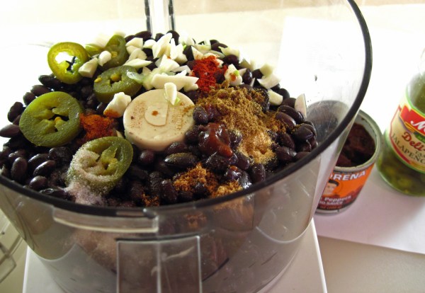 ingredients in food processor