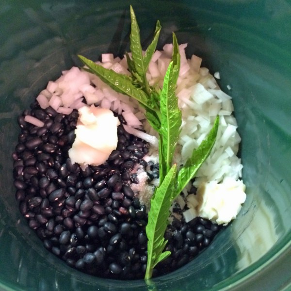 black beans, onion, bacon grease, epazote.jpg