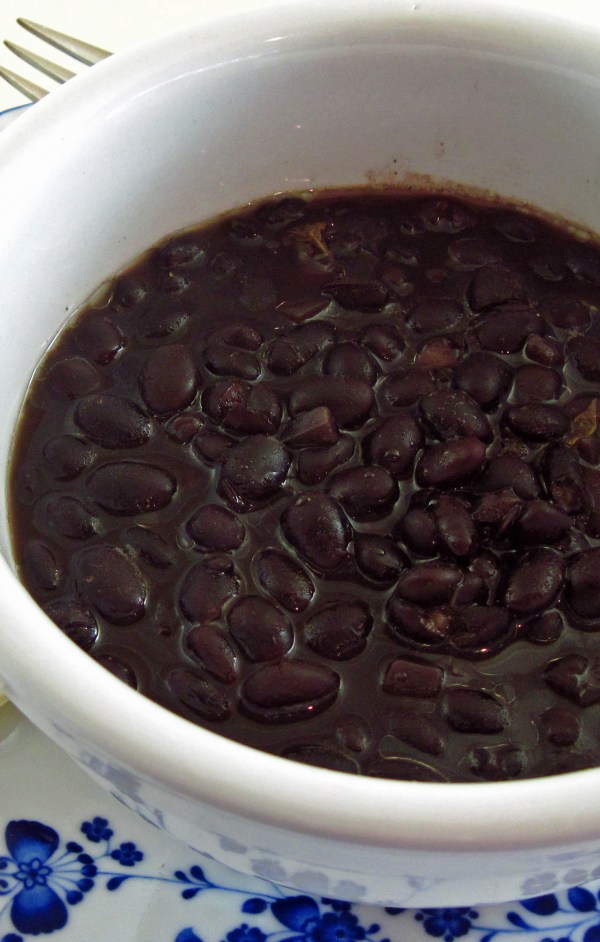 Slow cooker Mexican black beans