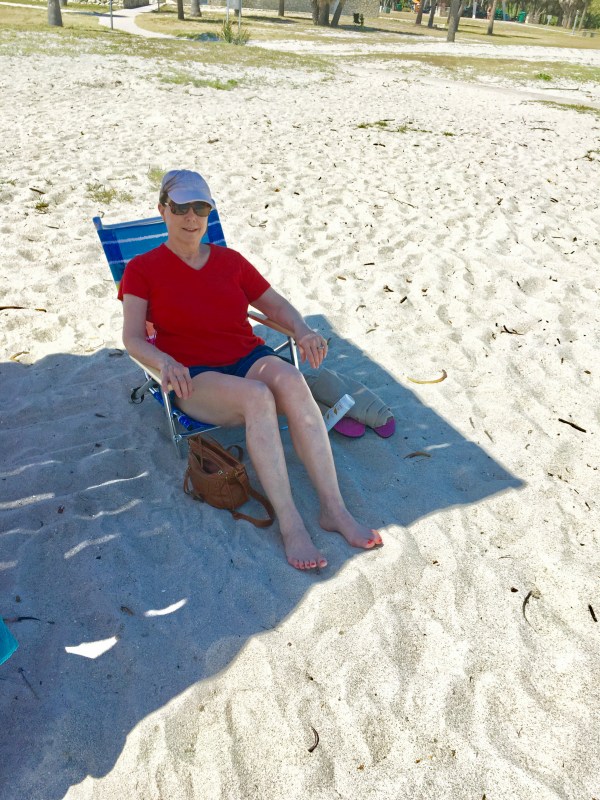 Kath at East Beach at Ford De Soto Park.jpg