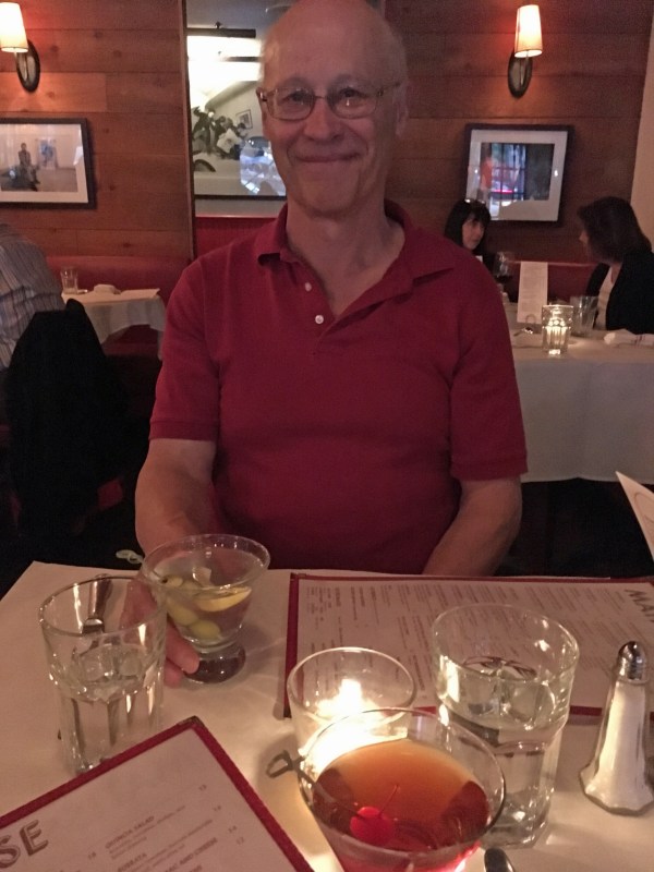 Martini and Manhattan at Matisse