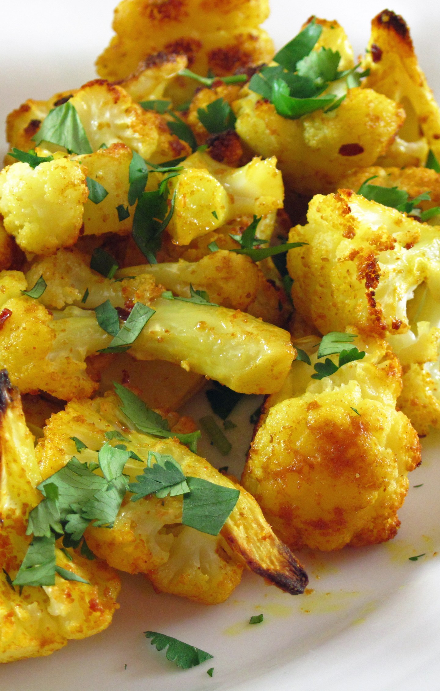 Turmeric Roasted Cauliflower | In the kitchen with Kath