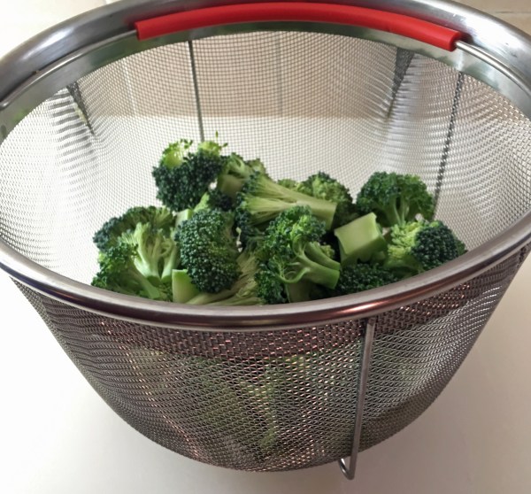 Broccoli in the steamer basket.jpg