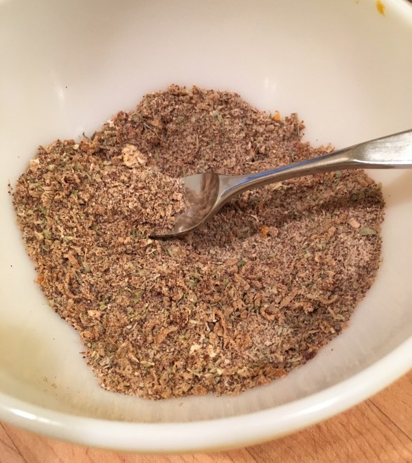 Stir dry spices together