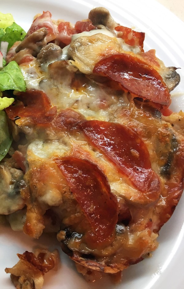Low-Carb Pizza Casserole - Copy