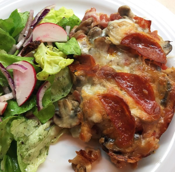 Low-Carb Pizza Casserole