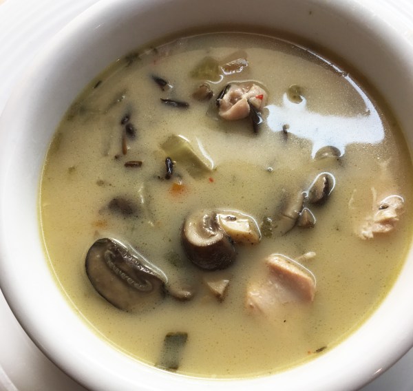 Instant Pot Chicken and Wild Rice Soup