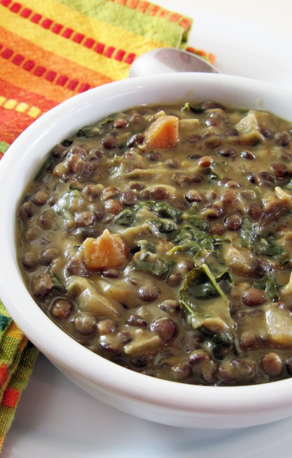 Slow Cooker Creamy Lentil Soup - Copy