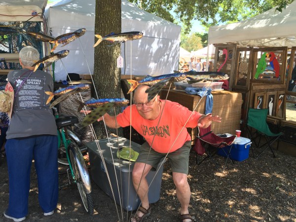 Fling fish sculpture by Mitch Landry.jpg