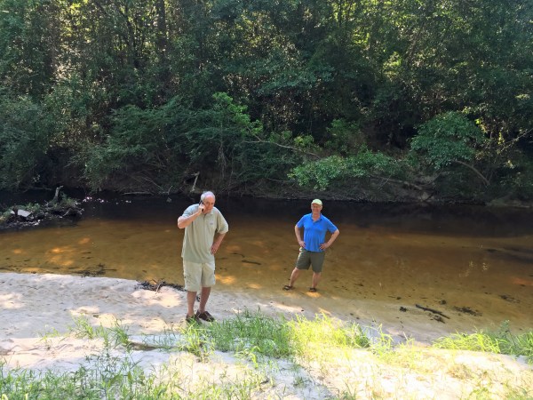 Marty and Bob - East Fork Little Bogue Falaya