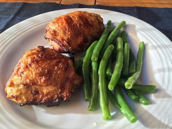 Grilled Chicken and Green Beans