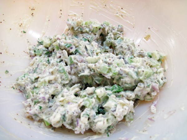 Dressing for vegan potato salad