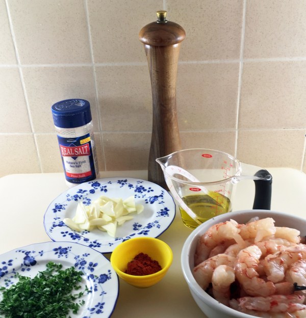Ingredients mise en place