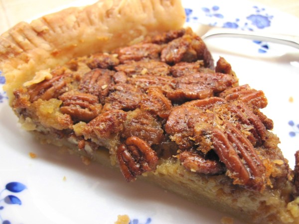 slice of pecan pie