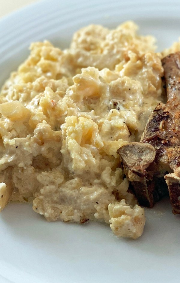 Slow Cooker Pepper Jack Cauliflower