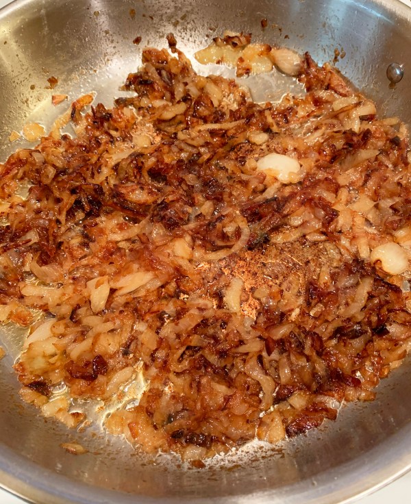 Browned onions